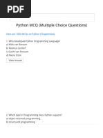 NPTEL Python Previous Year Questions | PDF | Parameter (Computer ...