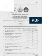 Science 2 (Perak's PMR Trial 2012)