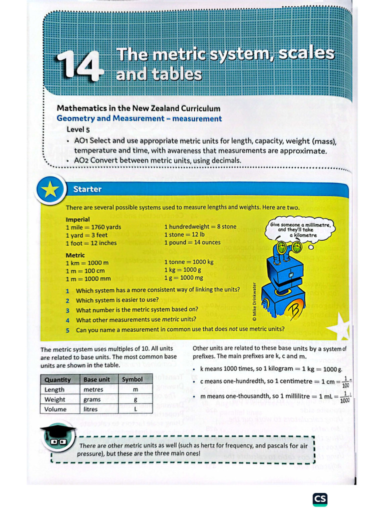 Metric Scales | PDF
