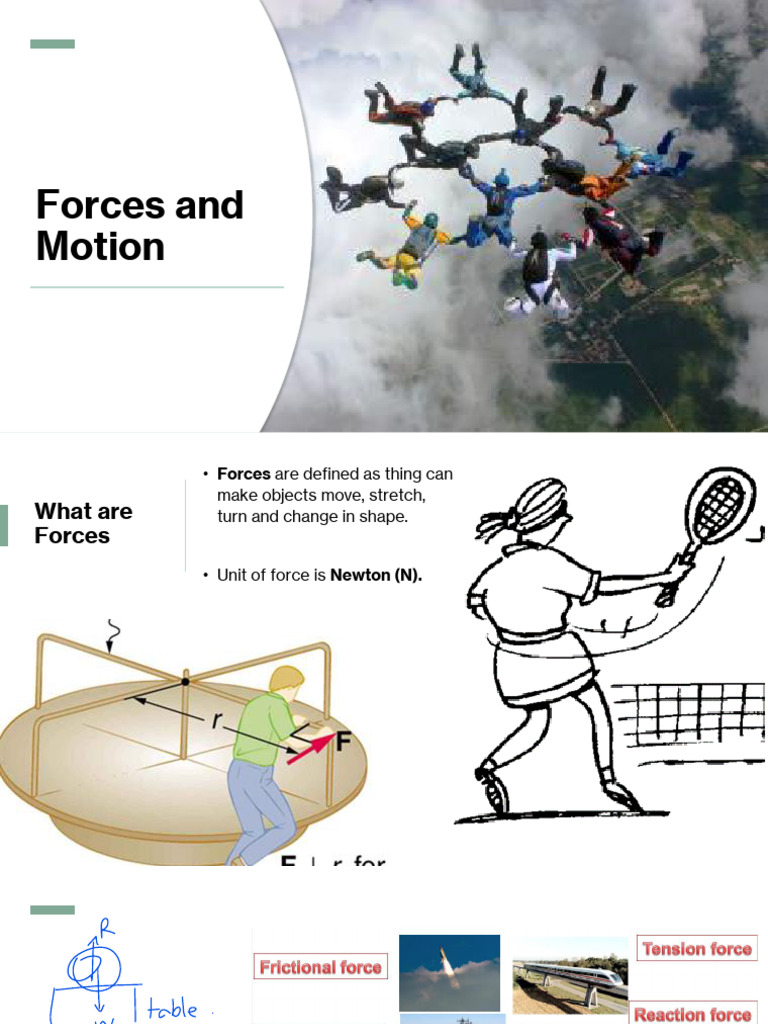 Forces and Motion | PDF | Force | Acceleration