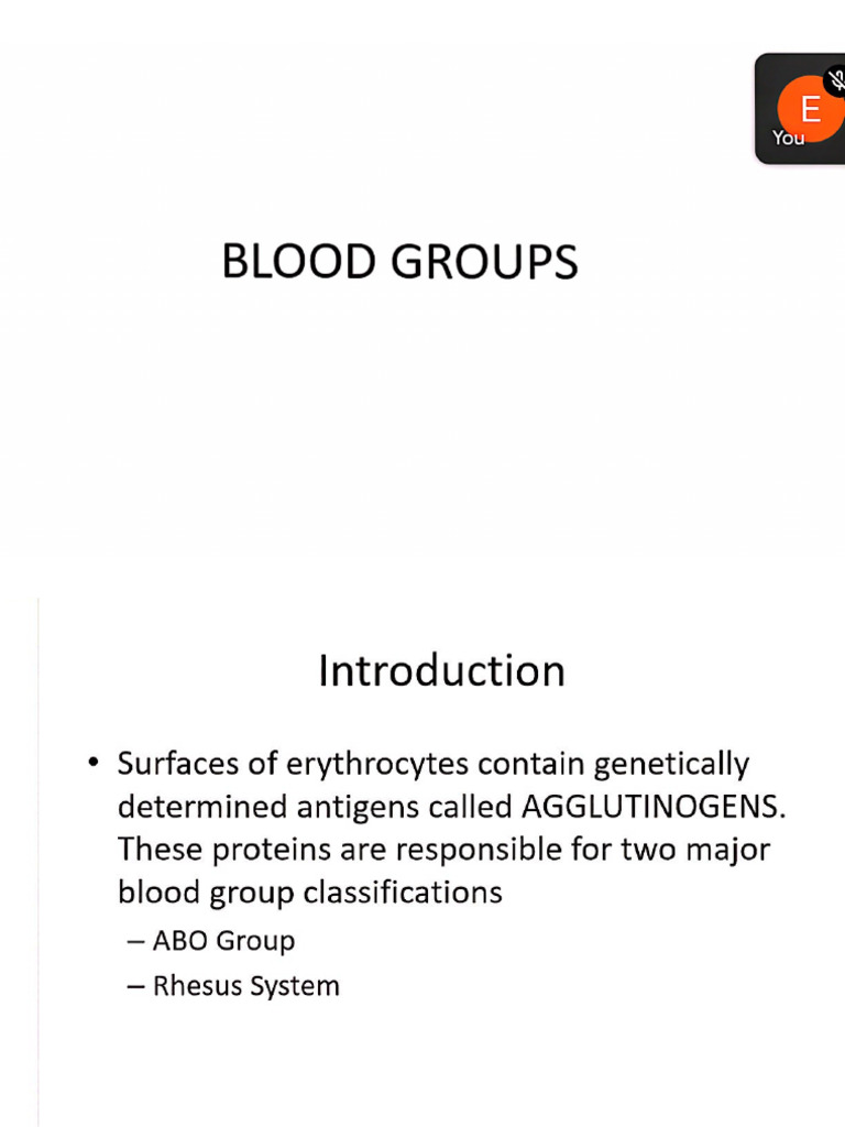 Blood Group | PDF