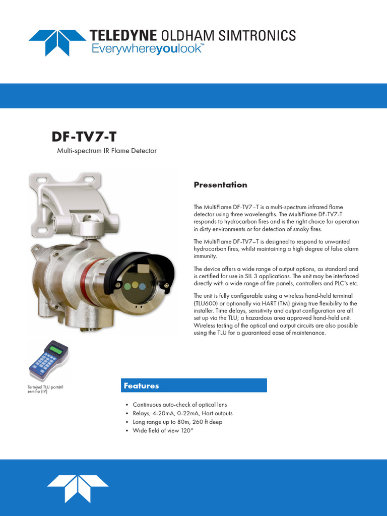 Prix 1.2 Détecteurs de Flamme 3IR | PDF | Infrared | Electrical Engineering