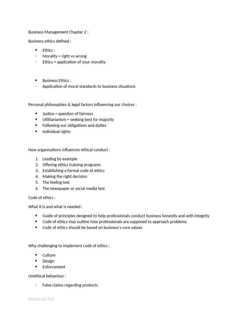 Business Management Notes A2 | PDF | Artificial Intelligence ...
