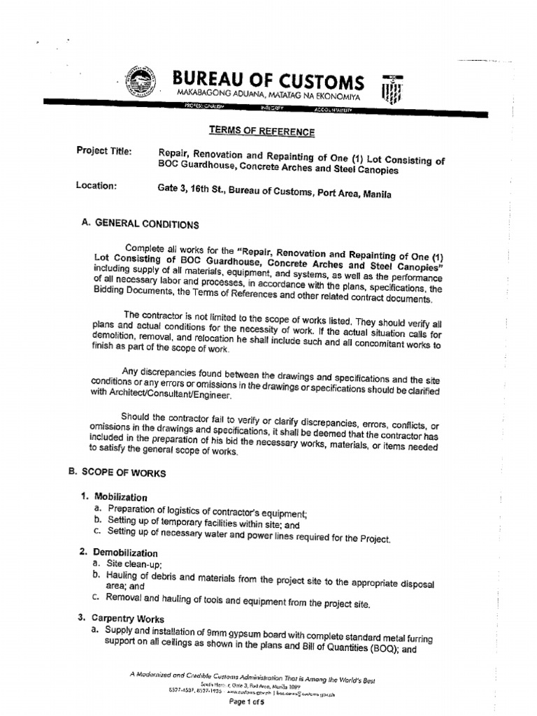 BOC Guardhouse | PDF