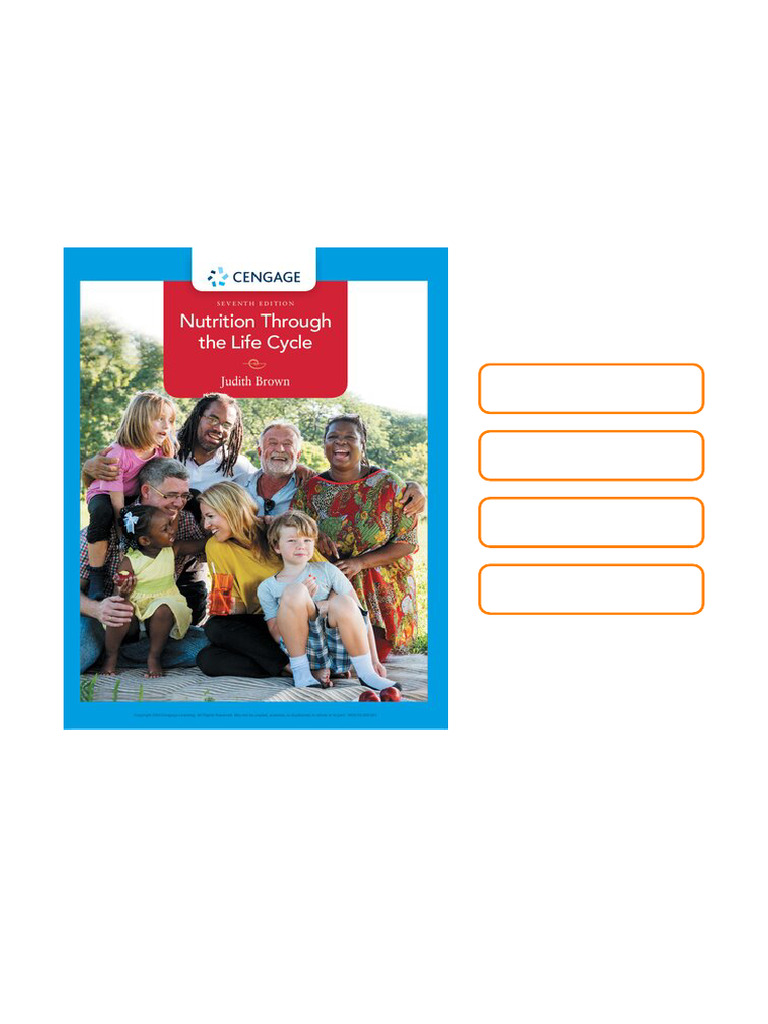 Nutrition Through The Life Cycle 7th Edition Judith E. Brown - Lifetime ...
