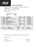 Attendance Abstract for Contract Section | PDF