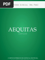 Revista Aequitas Corte Superior de Justicia de Piura