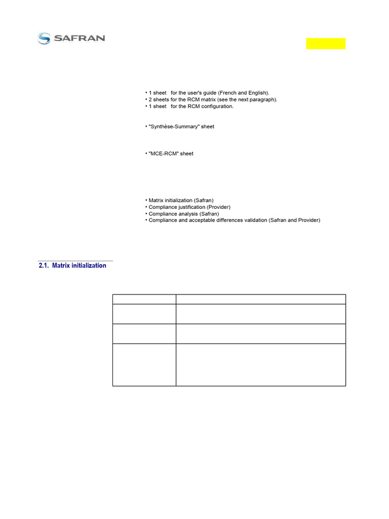 SAFe 3 - Safran Requirements Compliance Matrix | PDF | Corporate Social ...