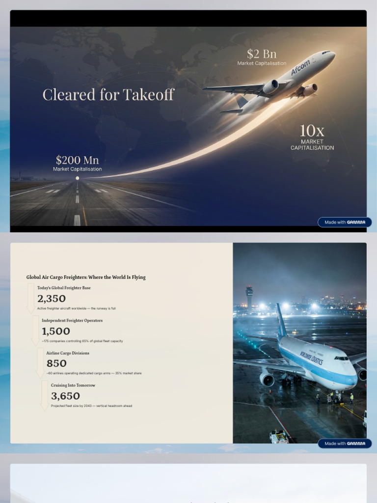 Afcom Presentation | PDF | Cargo | Logistics