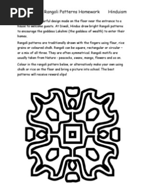 Rangoli Homework