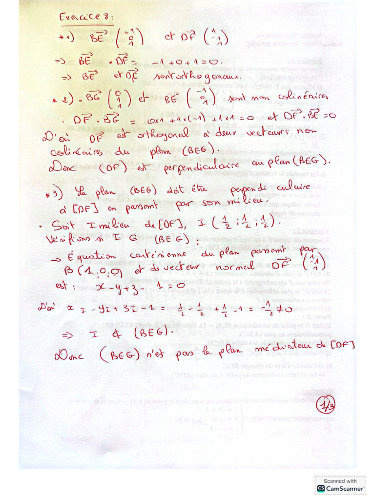 Correction Ex 8&9 | PDF