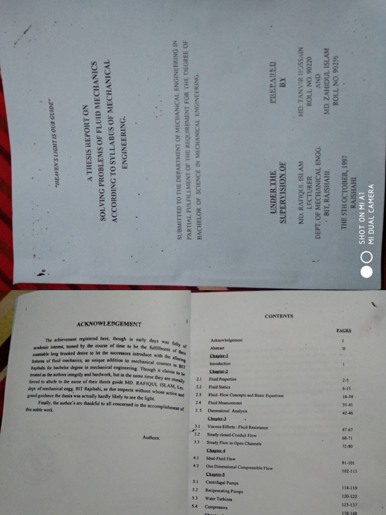 Solving Problems of Fluid Mechanics PDF by Sohel | PDF