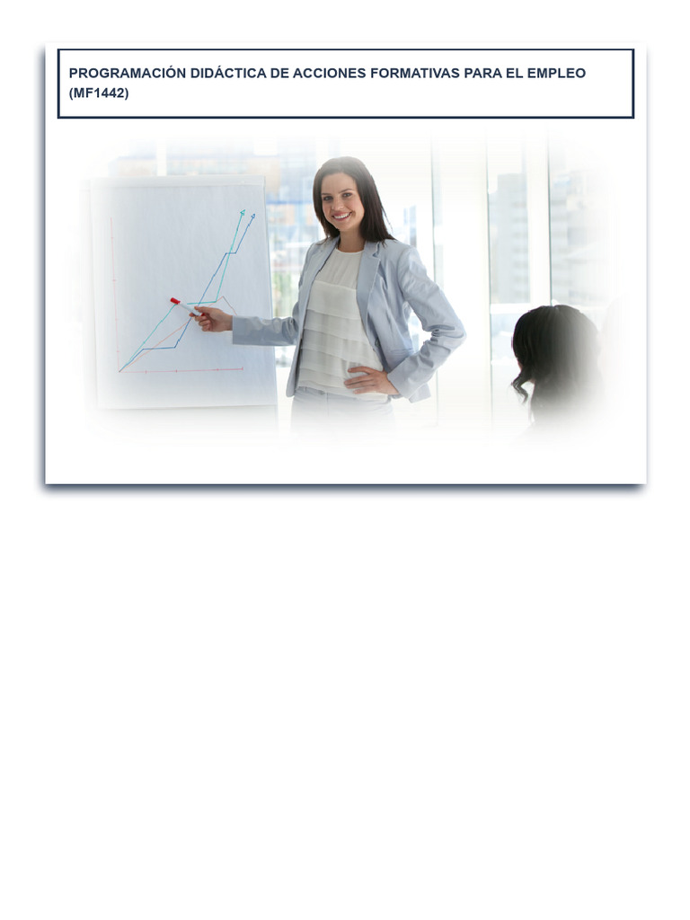 Programación Didáctica de Acciones Formativas para El Empleo (MF1442) | PDF