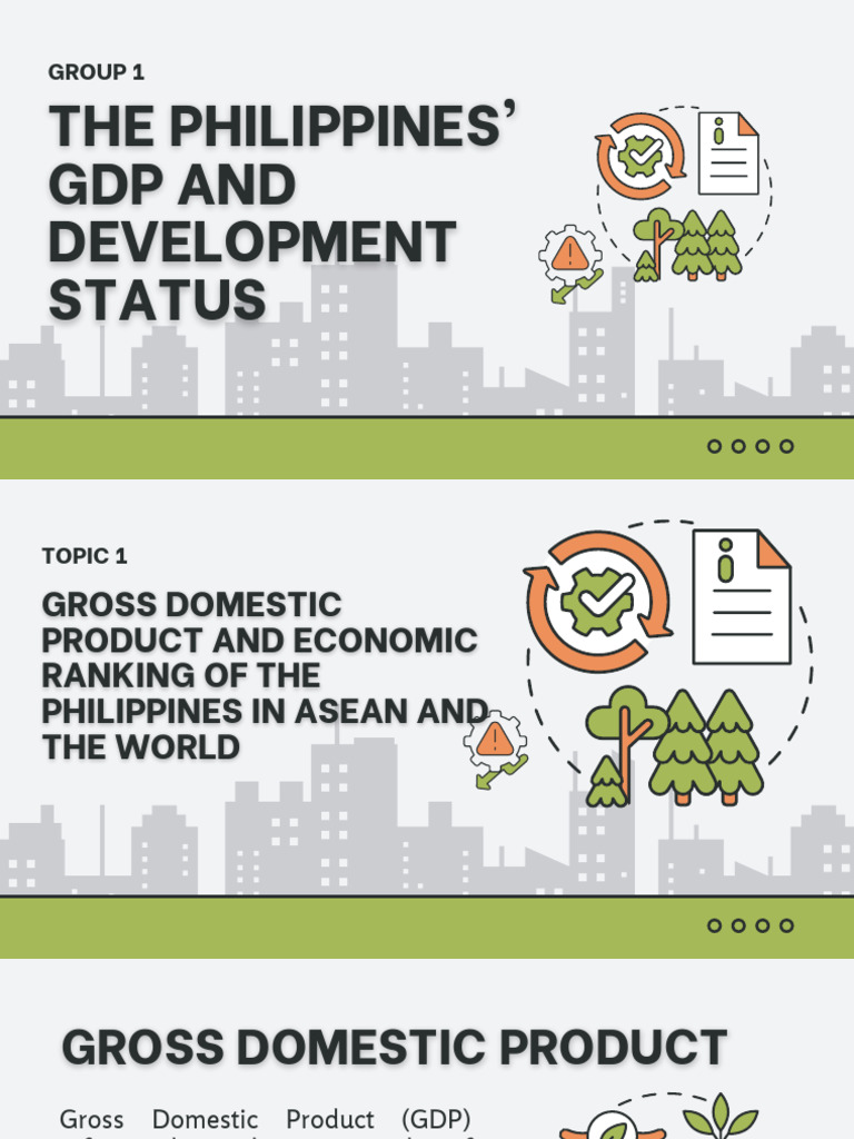 Growth Domeestic Product and Economic Development | PDF | Gross ...