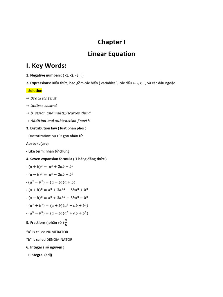 Math Chap 1 | PDF