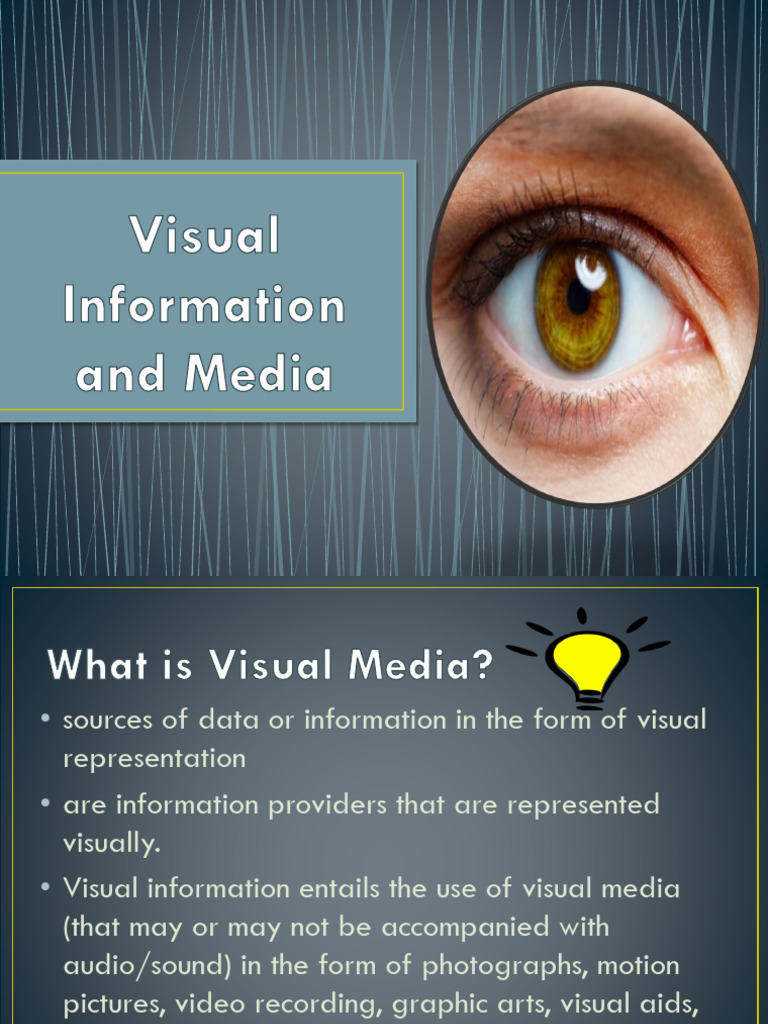Q2 Lesson 4 VISUAL INFORMATION AND MEDIA | PDF | Computing | Computer Data