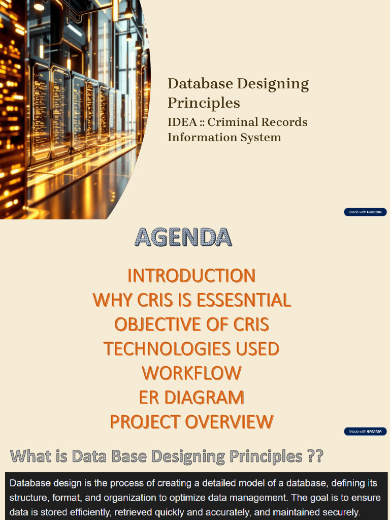 Database Designing Principles | PDF | Databases | Php