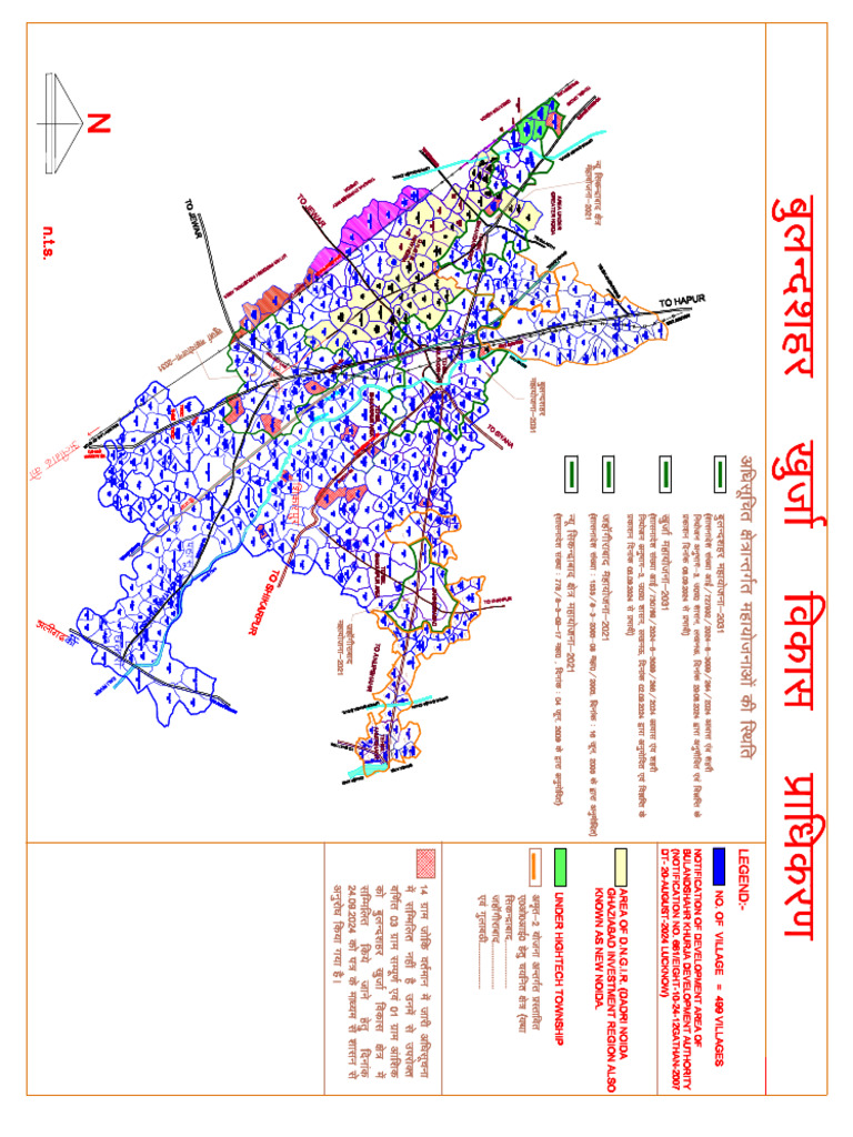 Bkda Development Area Map | PDF