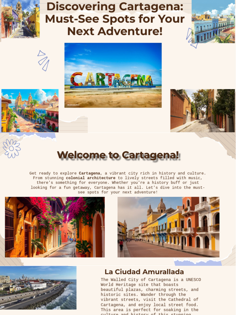 Discovering Cartagena Must See Spots For Your Next Adventure | PDF
