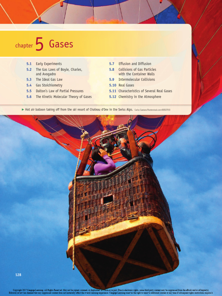 5 Gases | PDF | Gases | Temperature