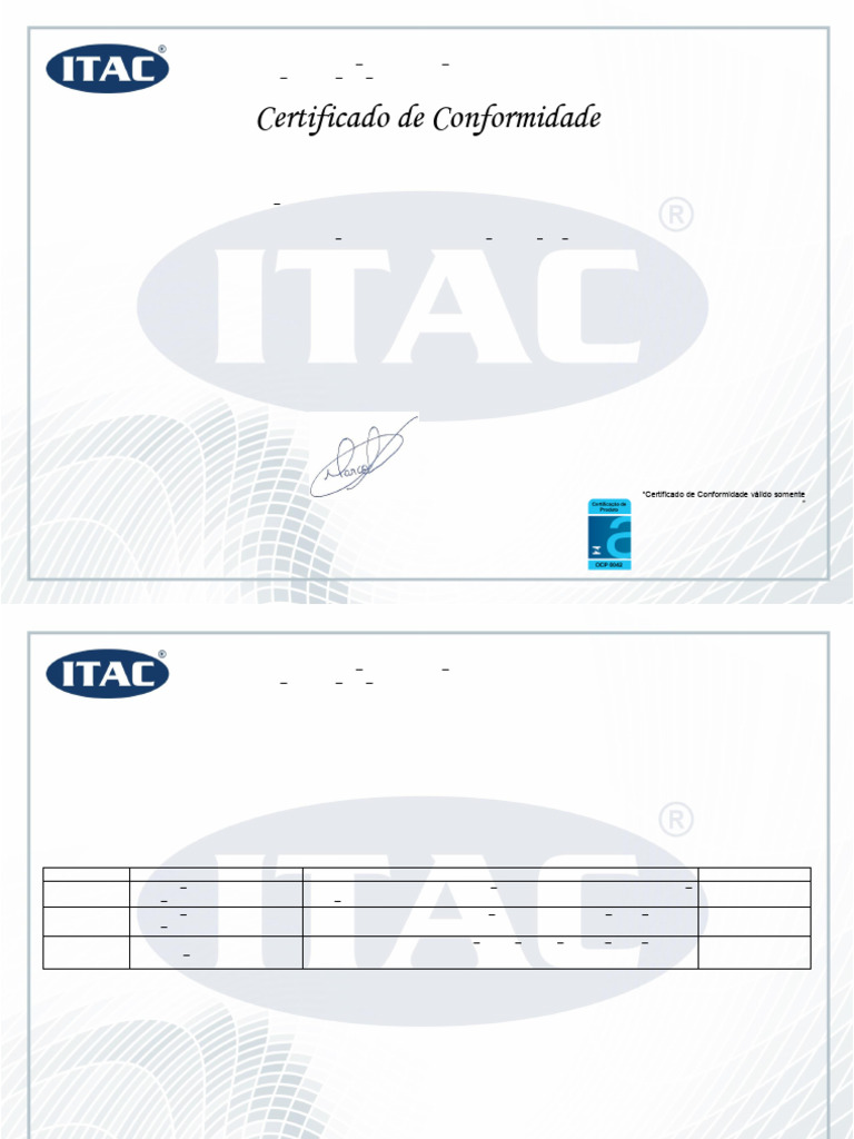 Itac-Ocp-0017-2021 R3 | PDF