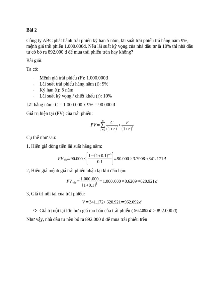 Bài 2 File BT Nhóm | PDF