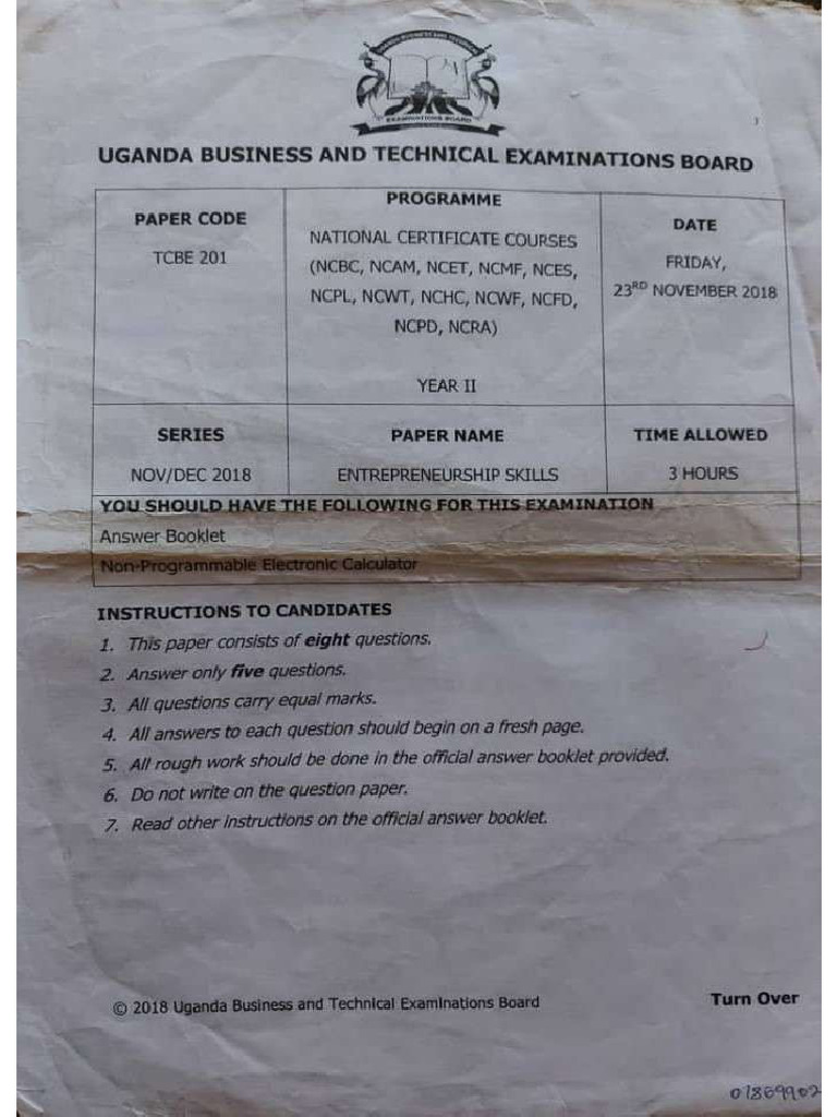 ENT Past Papers | PDF
