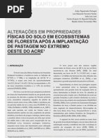 Alterações em propriedades físicas do solo..extremo oeste do Acre
