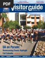 University of Arizona Visitor Guide Fall 2012