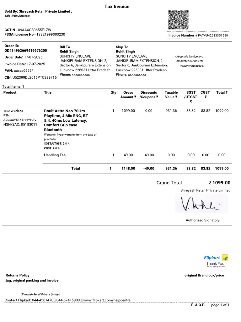 Goboult Invoices | PDF