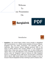 Bus Presentation About Banglalink