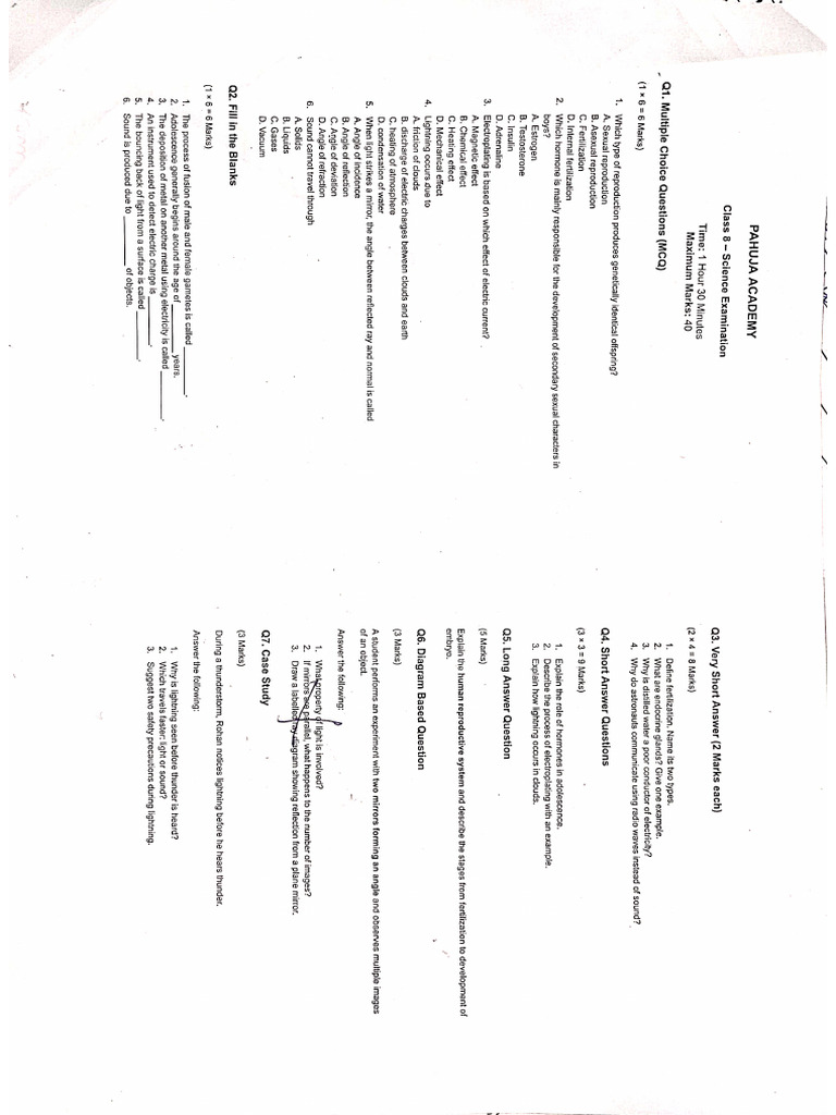 Agam Paper 1 | PDF