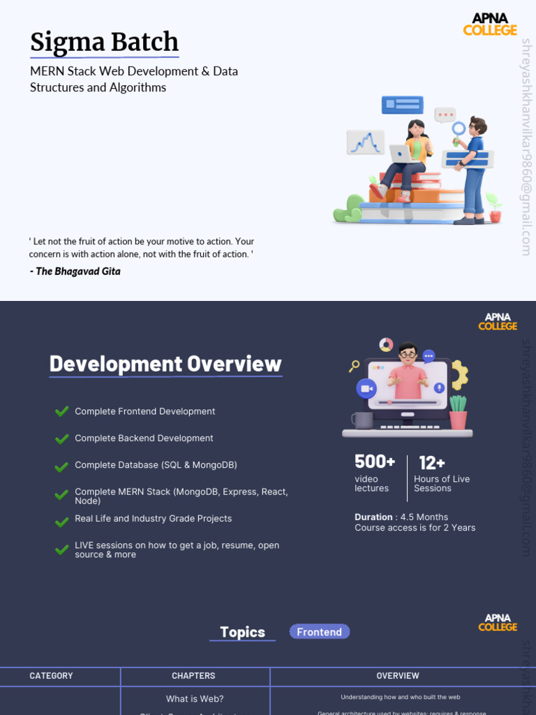 Sigma Curriculum Nov25 | PDF | Java Script | Document Object Model
