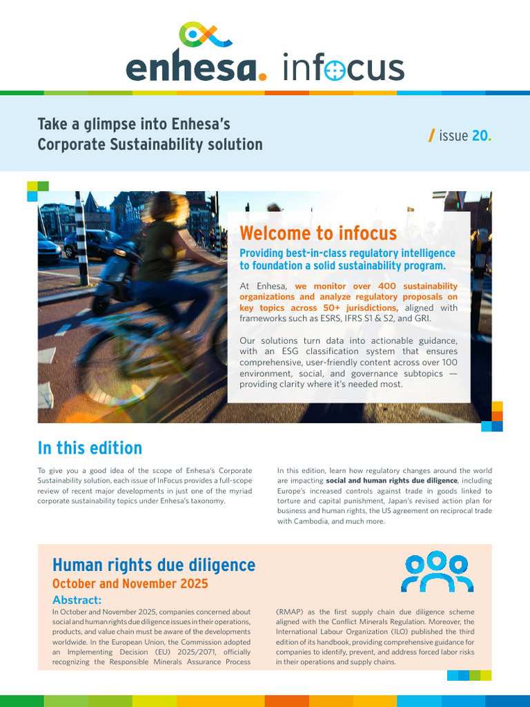 GG InFocus Newsletter Jan26 | PDF | Human Rights | International Labour ...