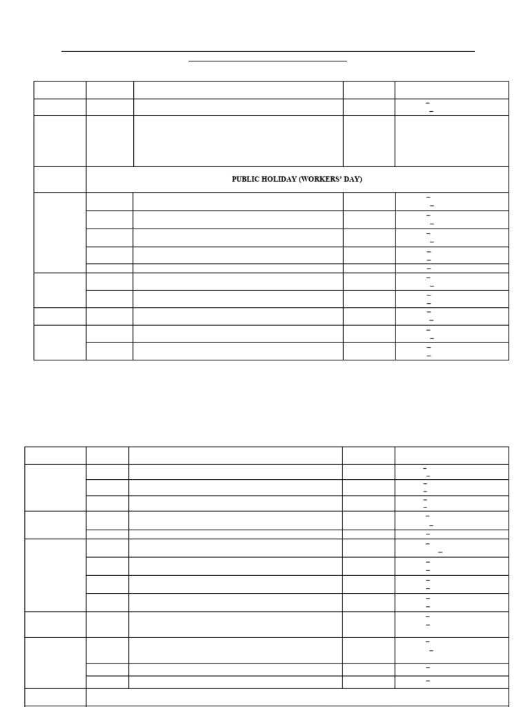 Final Timetable Wassce (SC) 2026 - Nigeria | PDF