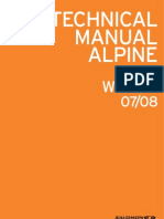 Technical Manual Alpine: Fall Winter