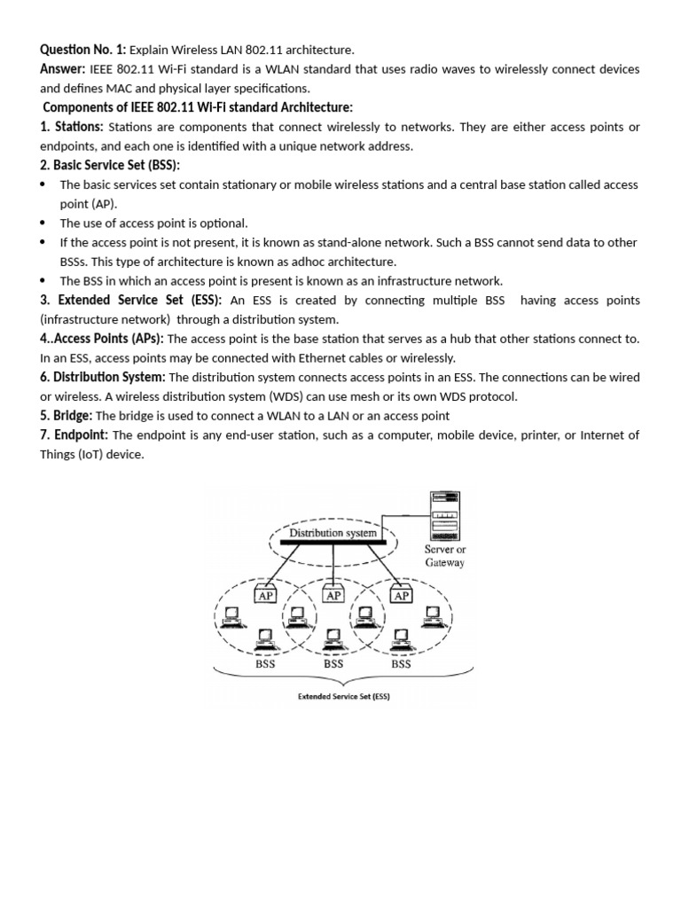 DCN Unit II QB | PDF | Computer Network | Osi Model