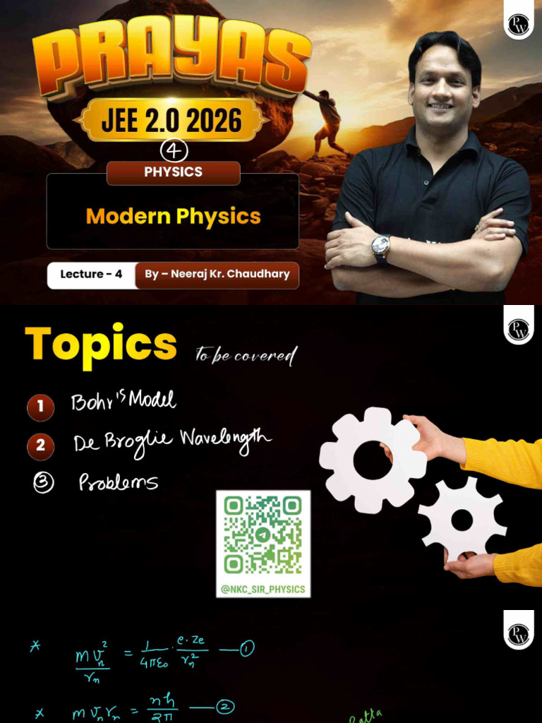 Modern Physics 04 - Class Notes | PDF
