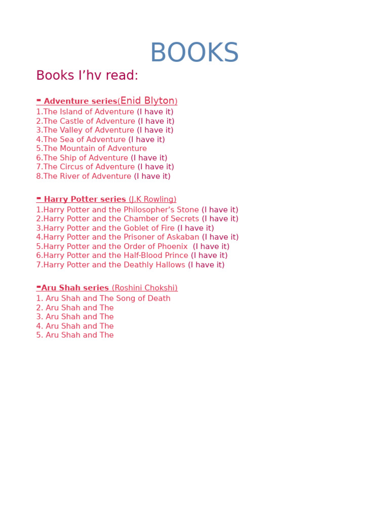 Books | PDF