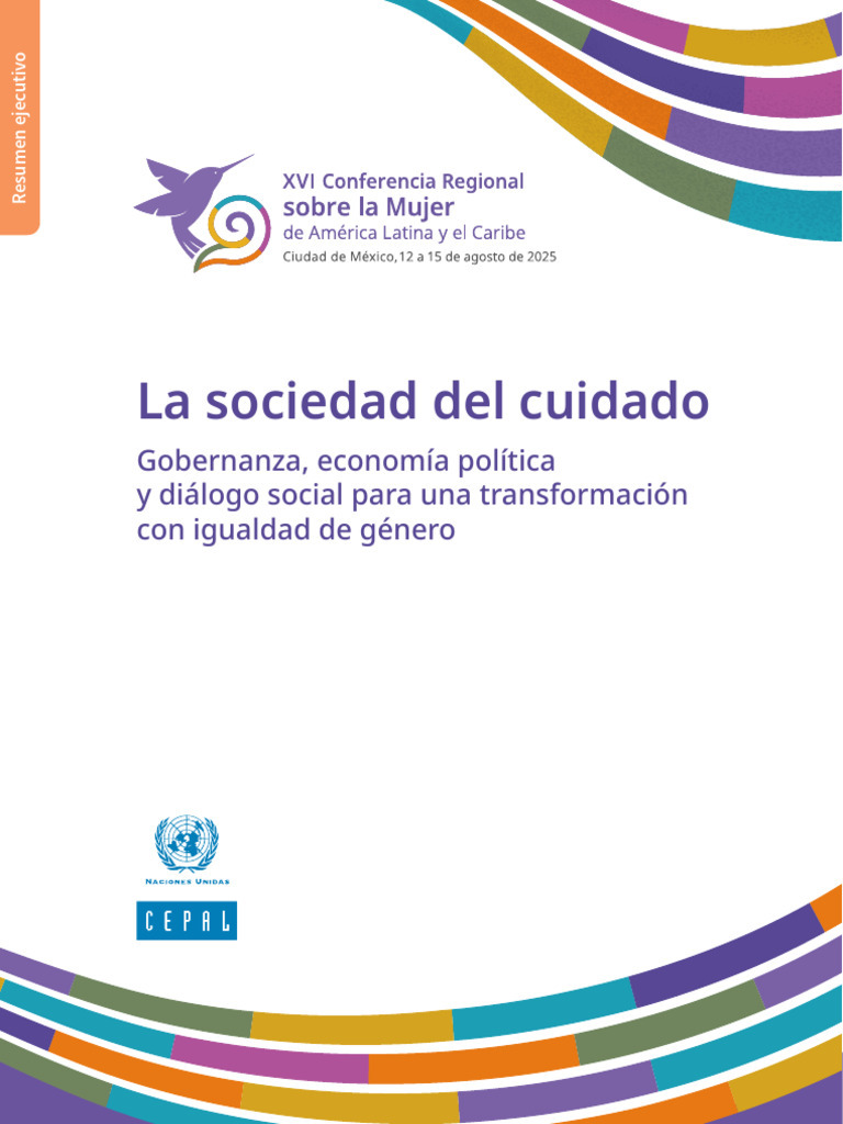 La Sociedad Del Cuidado - Gobernanza, Economía Política y Diálogo ...
