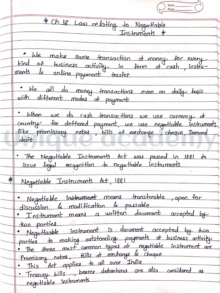 Chapter 16 JIGL Notes | PDF