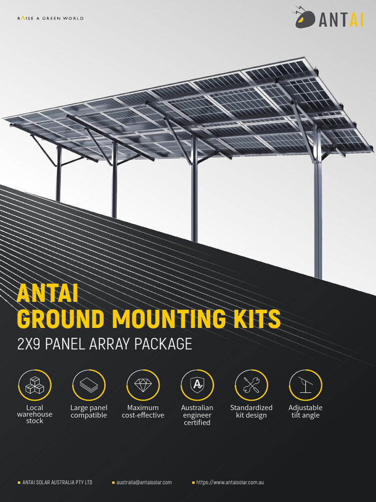 Antai Datasheet - Ground Mounting | PDF