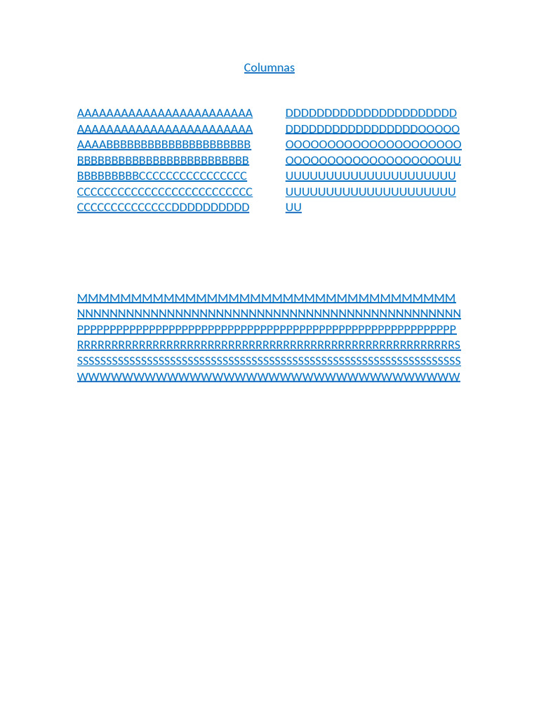 Column As | PDF