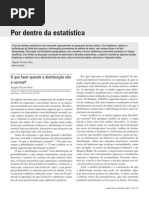 O que fazer quando a distribuição não é normal