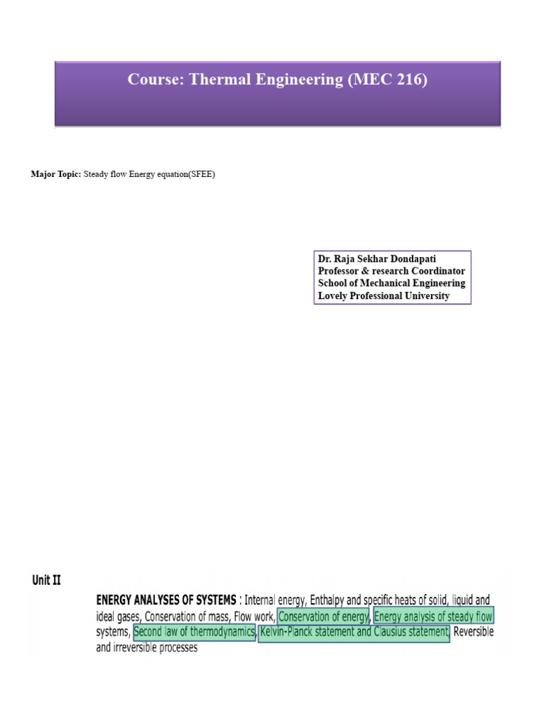Unit 2 | PDF | Heat | Engines