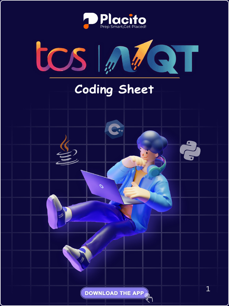 TCS NQT CODING SHEET With Coding Questions. | PDF | Mathematics ...