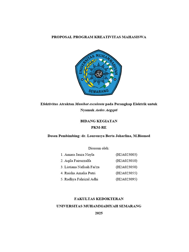 Proposal PKM Final RAI 3 Copy | PDF