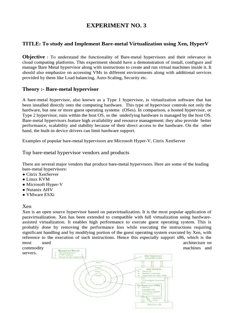 Experiment No. 3 | PDF