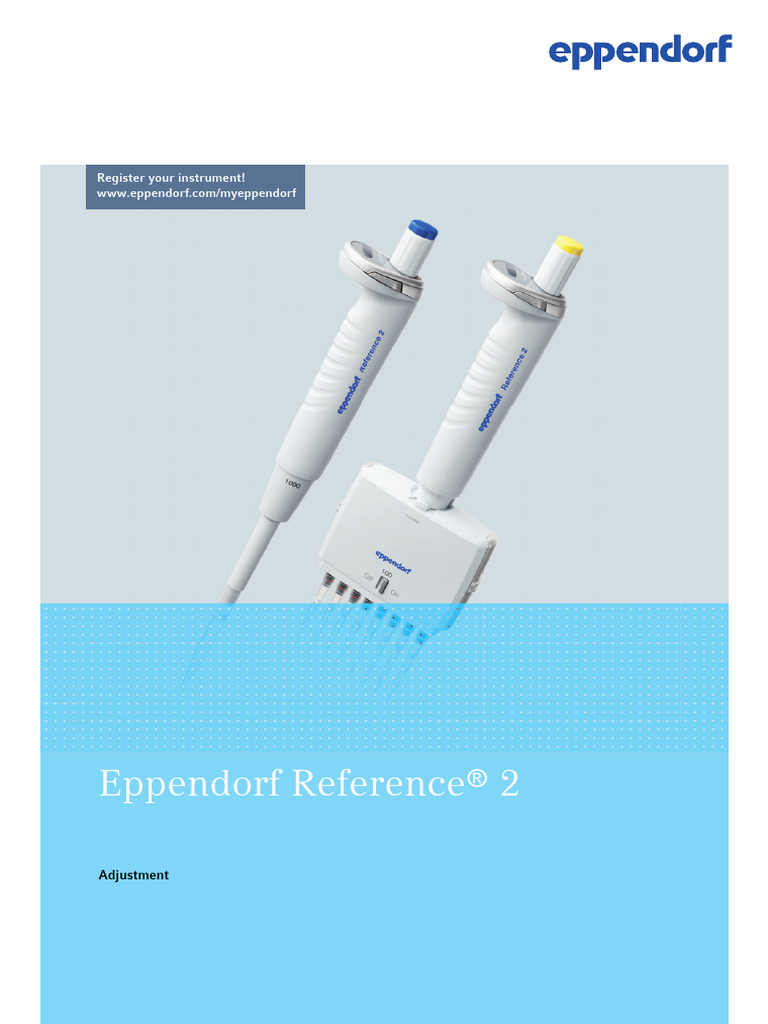 Eppendorf Liquid Handling Adjustment Reference 2 Eppendorf Reference 2 ...