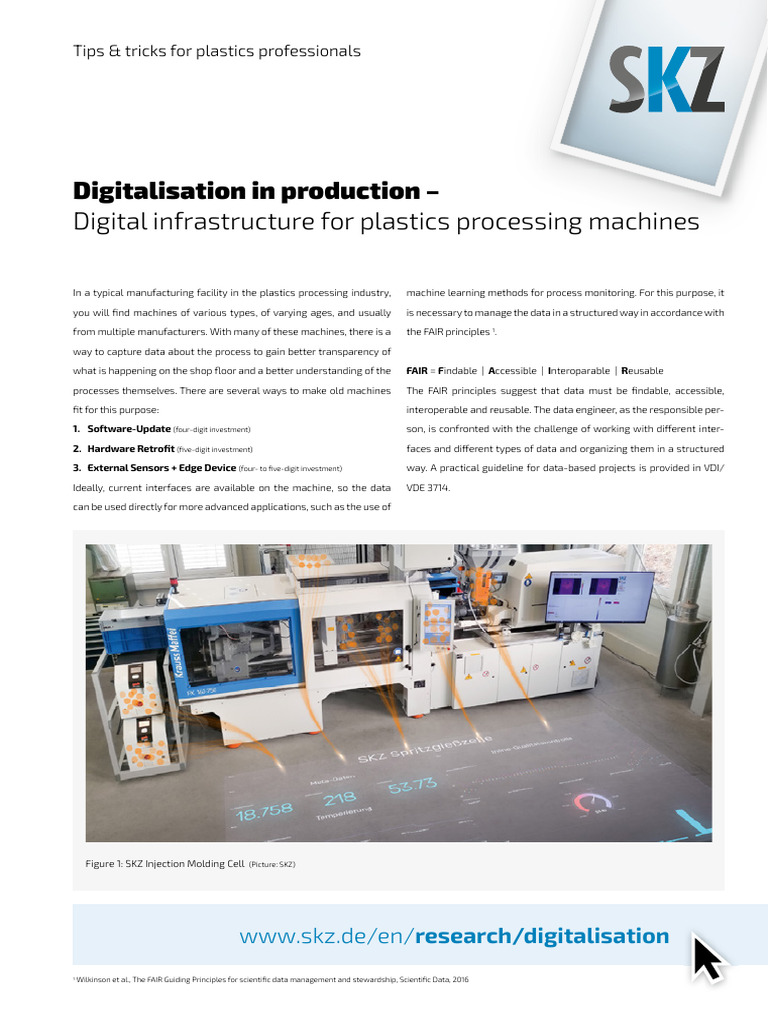 Digital Infrastructure For Plastics Processing Machines | PDF ...